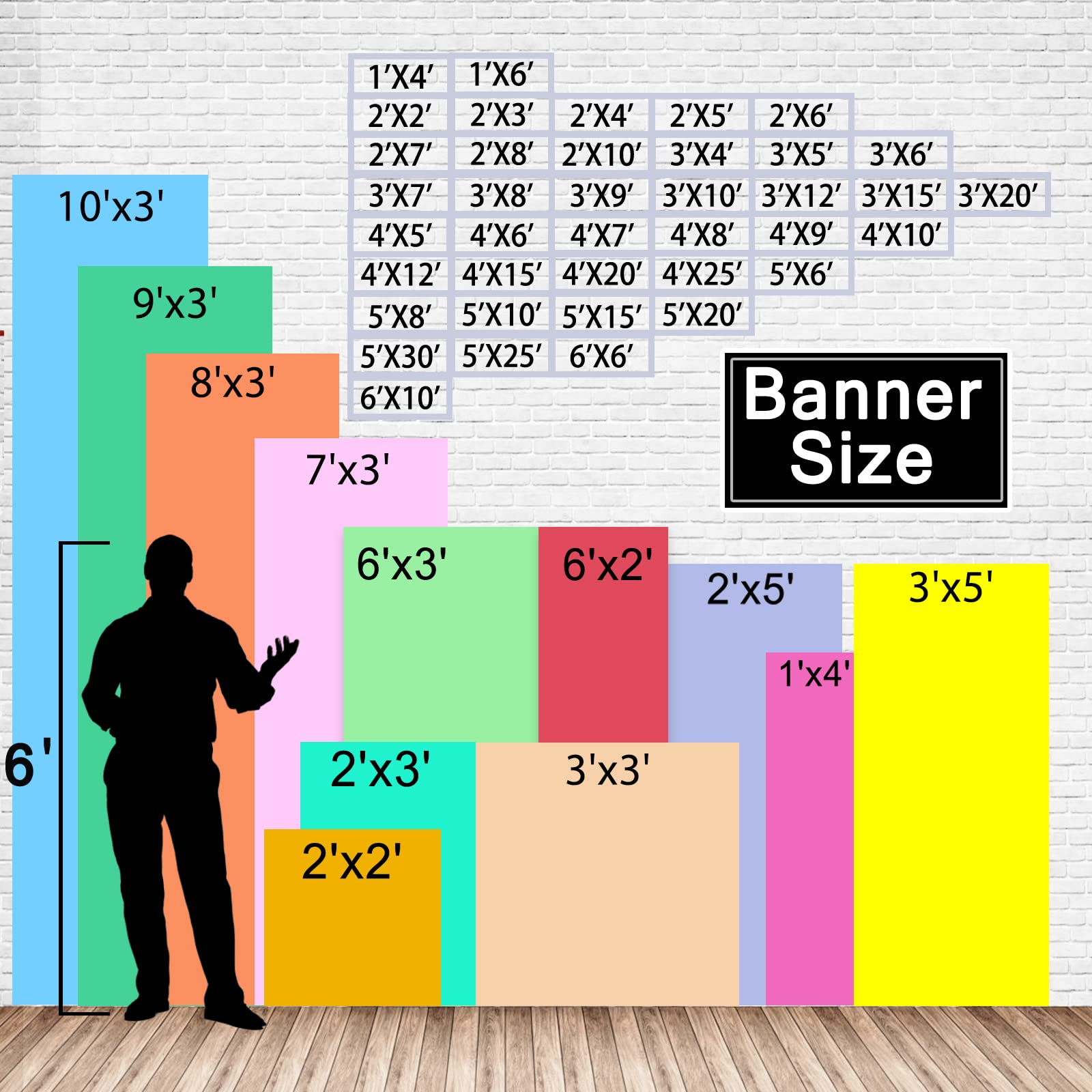 Amazon.com: Custom 13oz Vinyl Banner and Signs Customized